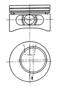 Поршень 86,00mm STD 