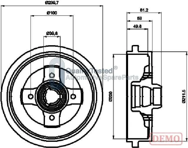 Тормозной барабан