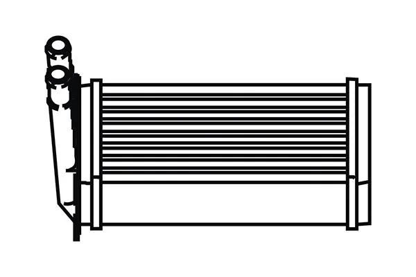 Радиатор печки (отопителя)