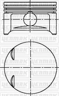 Поршень 72,5mm STD