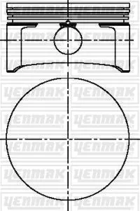 Поршень 80.50mm STD